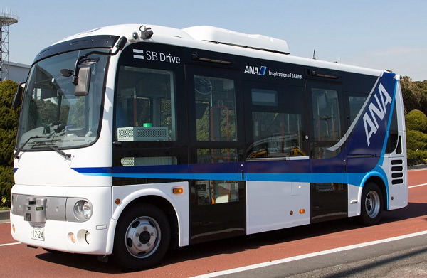 ANA to Test Driverless Bus Technology At Haneda Airport