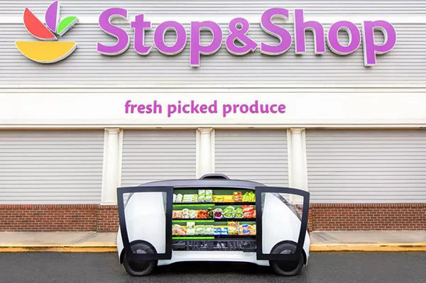 Stop & Shop is testing self-driving mini grocery stores