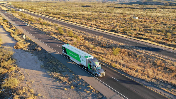 Self-driving trucks begin mail delivery test for U.S. Postal Service
