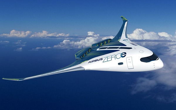 Airbus Unveils Hydrogen Designs for Zero-Emission Flight