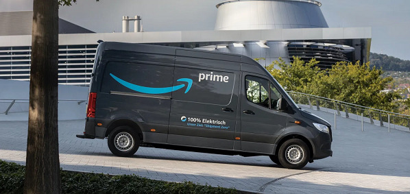 Amazon orders over 1,800 electric vans from Mercedes-Benz