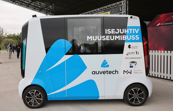 Tartu trials self-driving bus