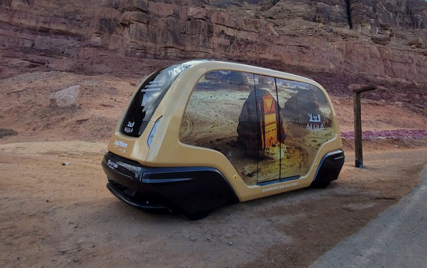 Saudi’s Royal Commission for AlUla launches autonomous pod vehicle service